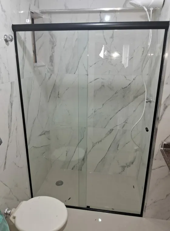 Box de vidro instalado pela Company Box de Vidro em São Paulo — projeto 11