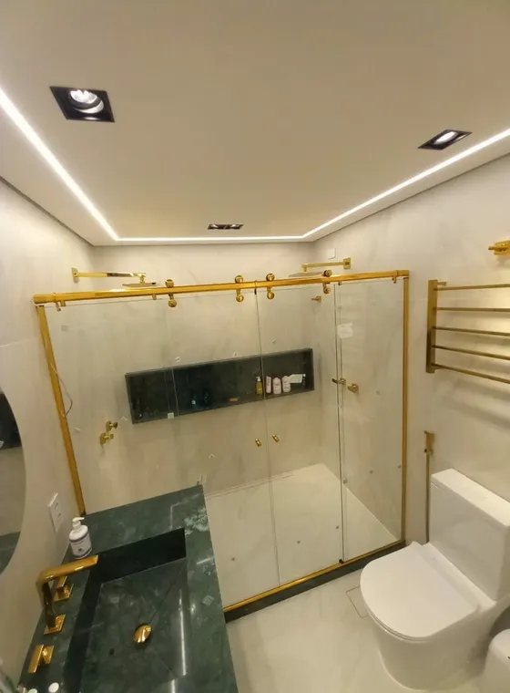Box de vidro instalado pela Company Box de Vidro em São Paulo — projeto 13