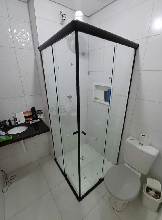 Box de vidro instalado pela Company Box de Vidro em São Paulo — projeto 26