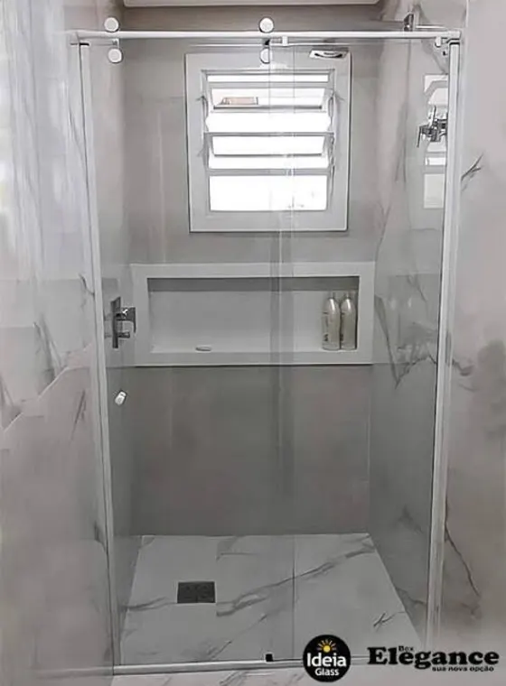 Box de vidro instalado pela Company Box de Vidro em São Paulo — projeto 66