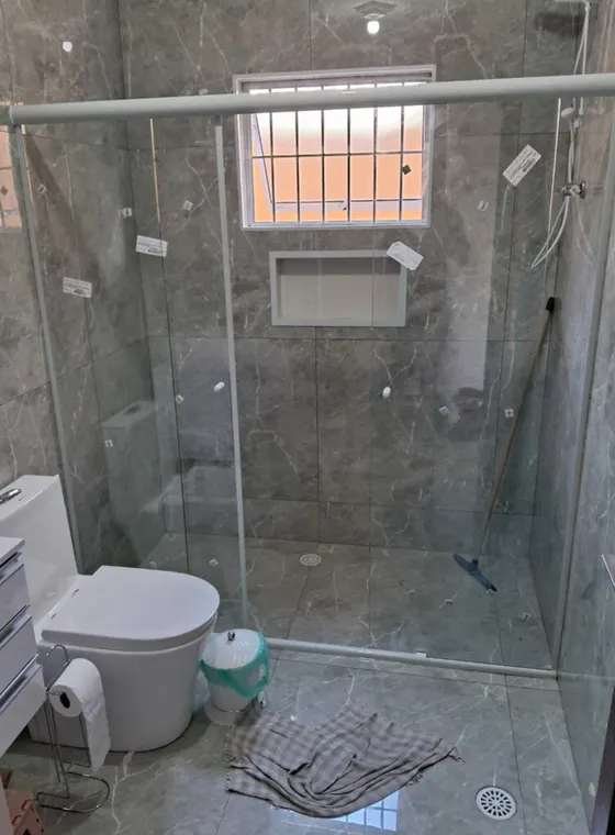 Box de vidro instalado pela Company Box de Vidro em São Paulo — projeto 68