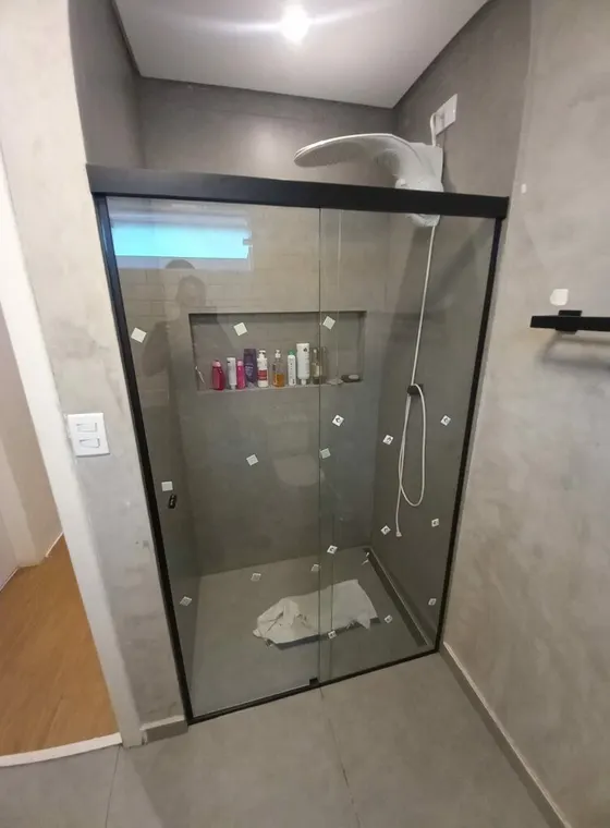 Box de vidro instalado pela Company Box de Vidro em São Paulo — projeto 73