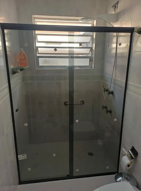 Box de vidro instalado pela Company Box de Vidro em São Paulo — projeto 84