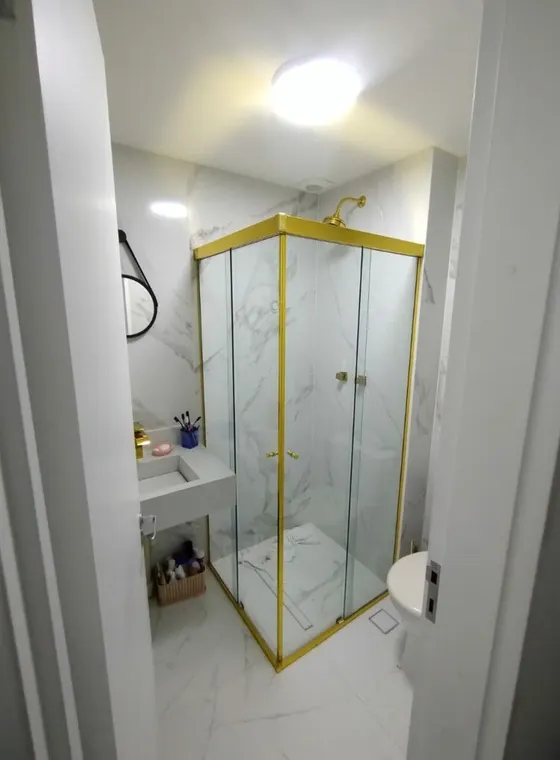 Box de vidro instalado pela Company Box de Vidro em São Paulo — projeto 90